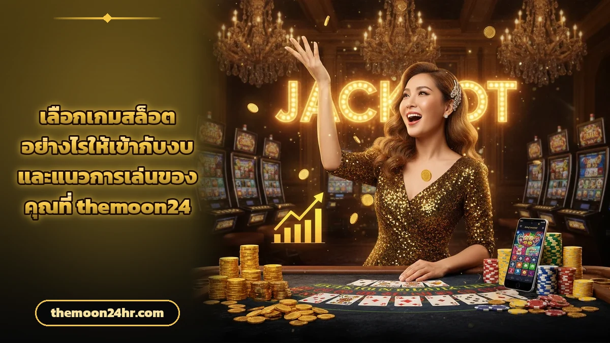 เลือกเกมสล็อตอย่างไรให้เข้ากับงบและแนวการเล่นของคุณที่ themoon24