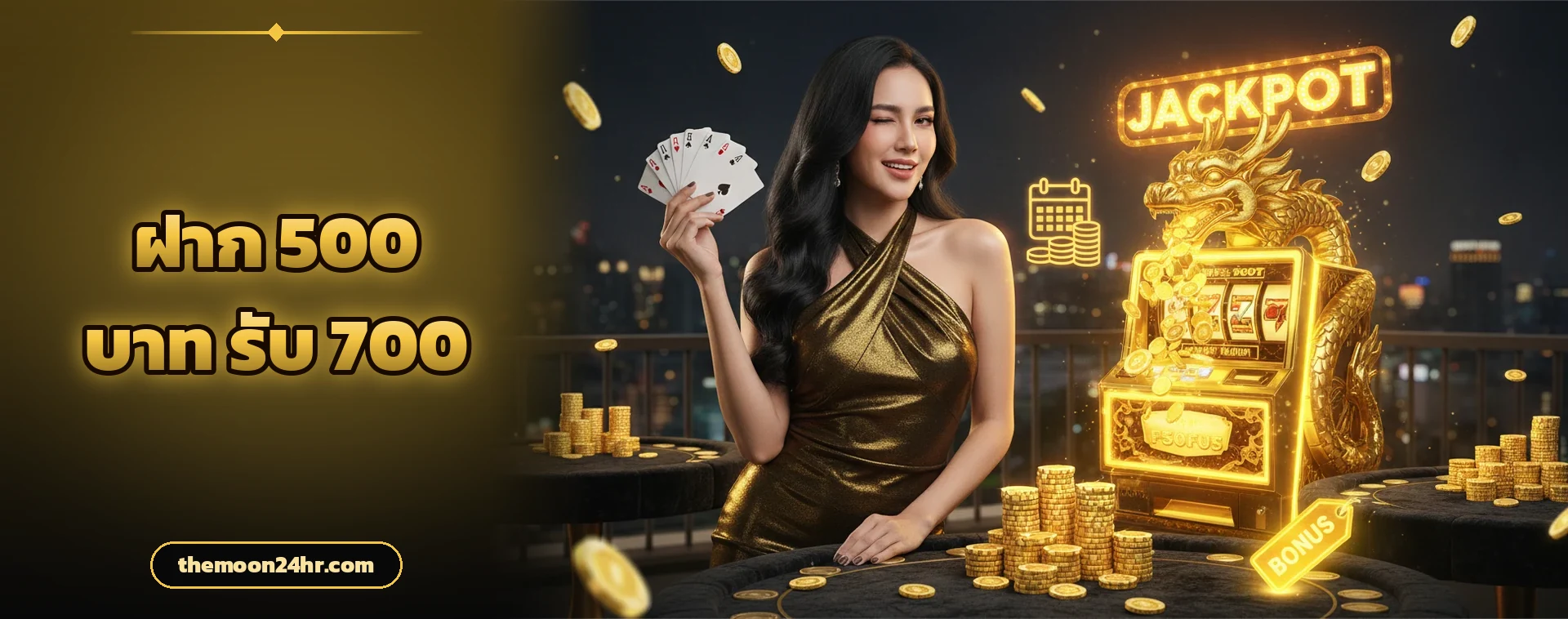 ฝาก 500 บาท รับ 700